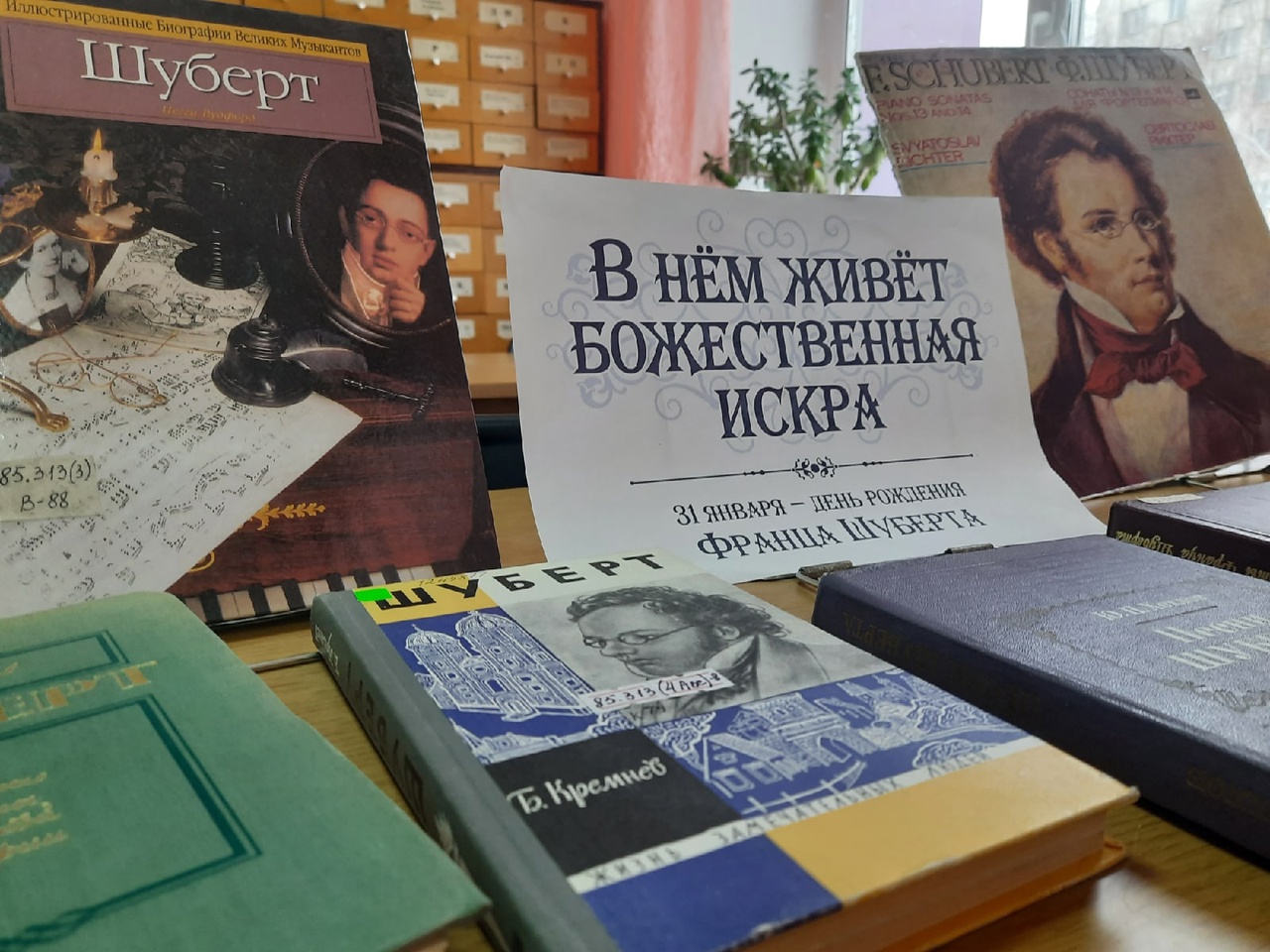 Юговка открыла выставку о жизни и творчестве Франца Шуберта